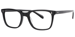 Lamont Rectangle Black Glasses2