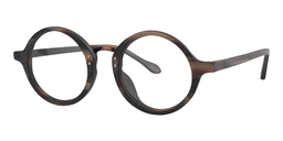 Fernando Round Burnt Umber Glasses2