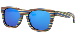 Dugan Rectangle Blue Sunglasses2