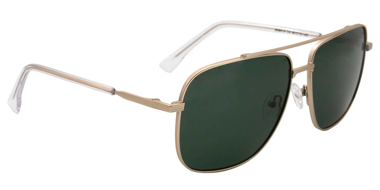 Aviator Gold Sunglasses | Zeelool Sunglasses2