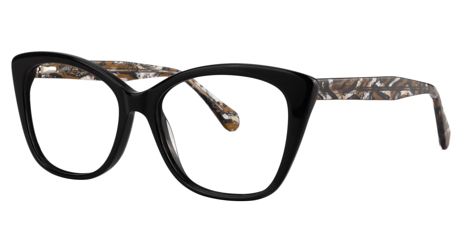 Square Black Glasses | Zeelool Glasses3