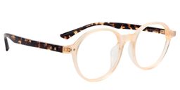 Edwina Round Yellow Glasses 3