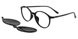 Xerxes Clip-on Black Glasses4