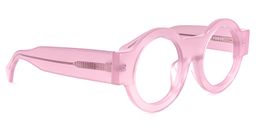 Hardnett Round Pink Glasses2