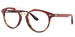 Cais Aviator Red Glasses3