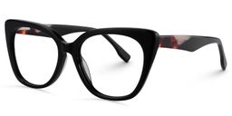 Aldrich Square Black Glasses2