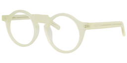 Jamie Round Beige Glasses2