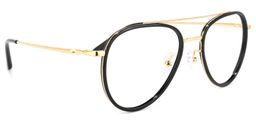 Serrano Avaitor Black Glasses2