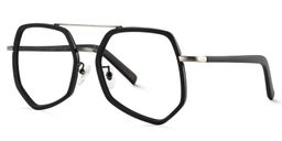 Callia Aviator Black Glasses3