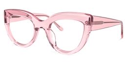 Caren Cateye Pink Glasses4