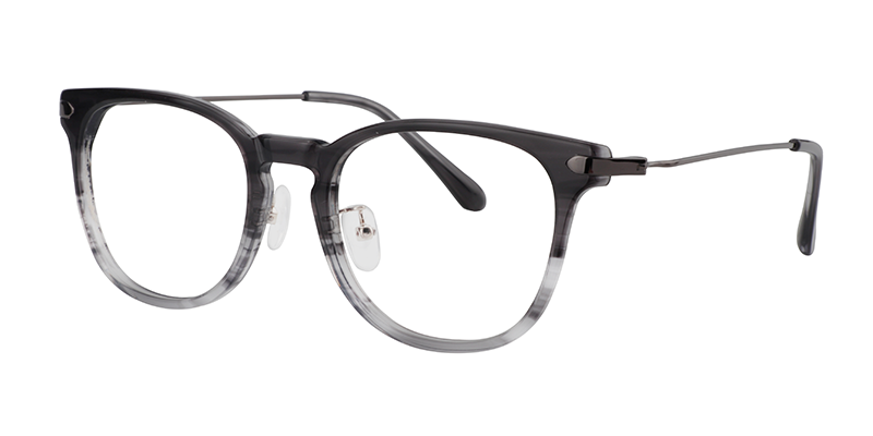 Oval Gray Glasses | Zeelool Eyeglasses Online2