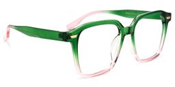 Rivera Square Green Glasses2