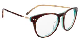 Griselda  Round Tortoise Glasses3