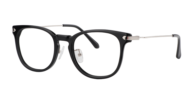 Oval Black Glasses | Zeelool Eyeglasses Online2