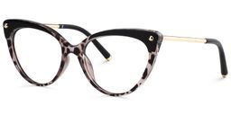 Alivia Cat Eye Black&Tortoise Glasses3