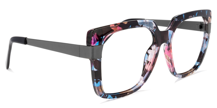 Reeves Square Floral Glasses