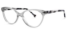 Carlos Oval Gray Glasses3