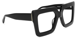 Brandon Square Black Glasses2