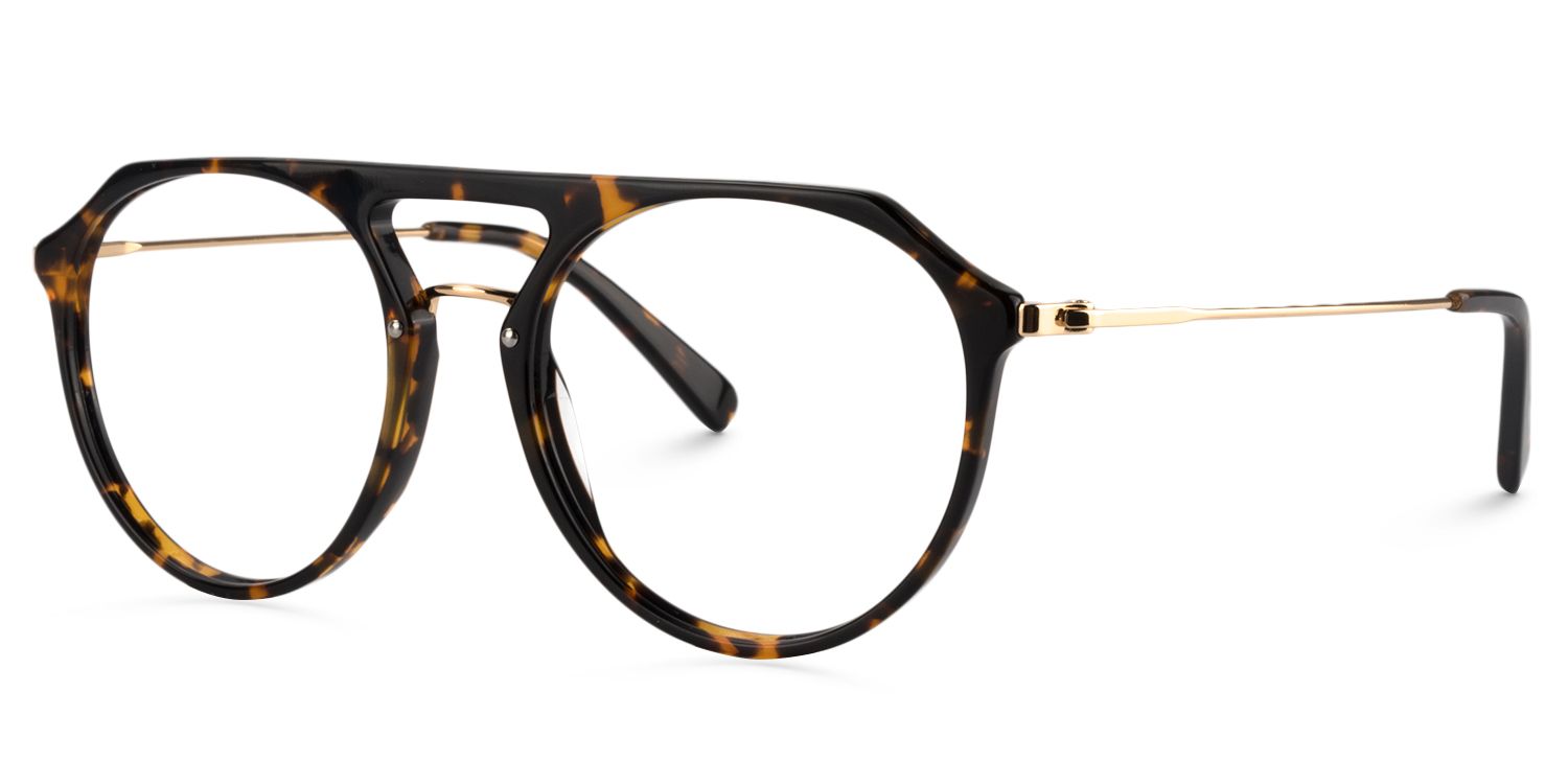 Aviator Tortoise Glasses | Zeelool Glasses2