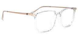 Fezell Clear Square Glasses2