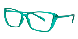 Blanche Rectangle Green Glasses2