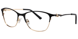 Eudora Browline Black Glasses2