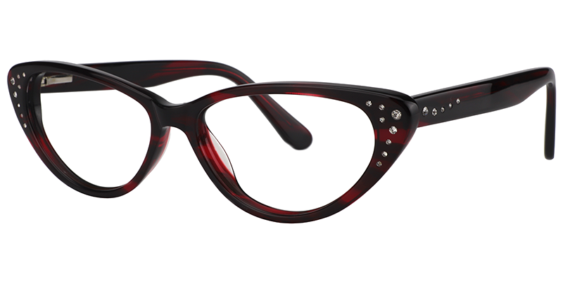 Cateye Red Glasses2