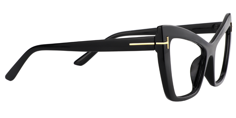 Cateye Black Glasses | Zeelool Eyeglasses Online4