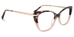Posey Cateye Two-Tone Glasses2