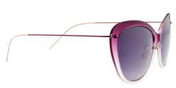 Abraham Cat-eye Red Sunglasses3