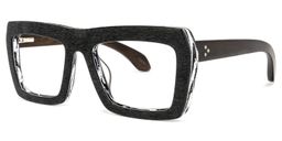 Gagliardi Square Black Glasses1