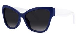 Griffin Cateye Dark-Blue Sunglasses1