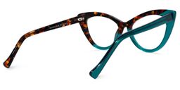 Maxine Cateye Tortoise Glasses4