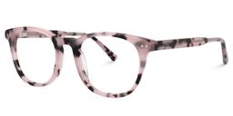 Cathleen Round Pink Floral Glasses2