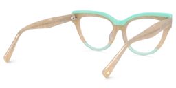Cascata Cateye Beige Glasses3
