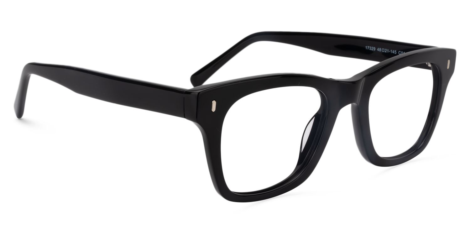 Square Black Glasses | Zeelool Glasses2