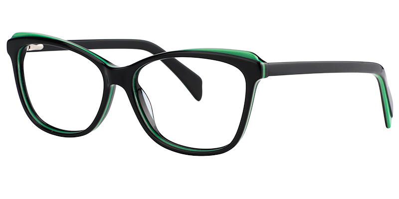 Cateye Black Glasses2