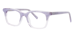 Colleen Rectangle Light Purple Glasses2