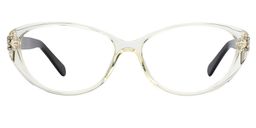 Evelyn Oval Glasses 0