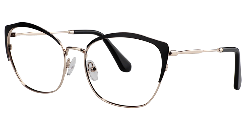 Cateye Black Glasses2