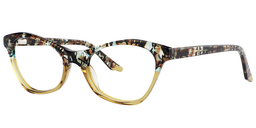 Timothy Cateye Brown Glasses2