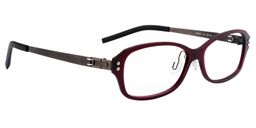 Arabela Rectangle Red Glasses3