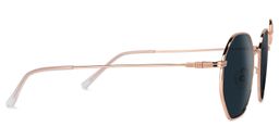 Kaitlyn Rose-Gold Geometric Sunglasses2