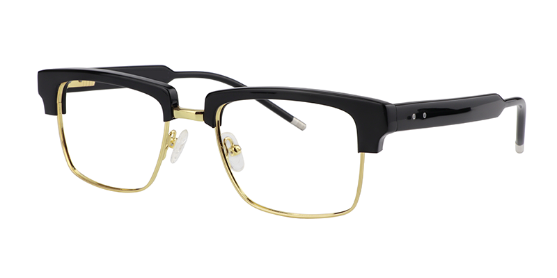 Rectangle Black Glasses | Zeelool Eyeglasses Online2