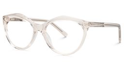 Cheri Cat Eye Beige Glasses3