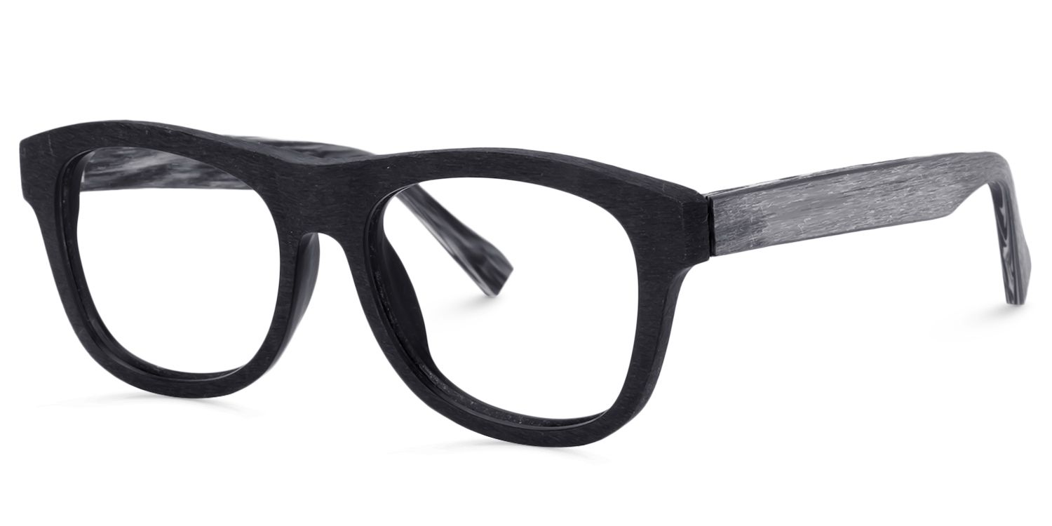 Square Black Glasses | Zeelool Glasses2