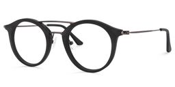 Chrissy Aviator Black Glasses2