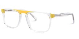 Clay Square Clear Glasses2