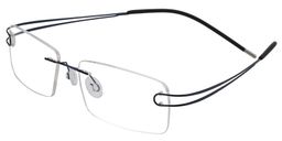 Skyler Rectangle Titanium Glasses 2
