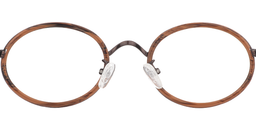 Maris Oval Brown Glasses 4
